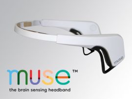 Interaxon MUSE agyhullám érzékelő relaxációs fejpánt - Fehér